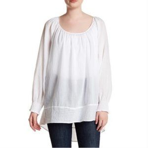 ANINE BING Cotton Peasant Boho Oversized Tunic